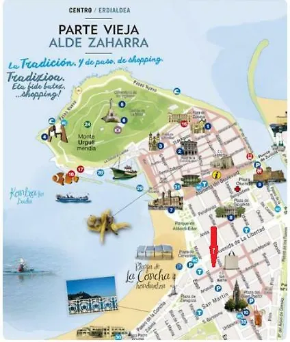 Appartement Marcial Central, Modern And New.